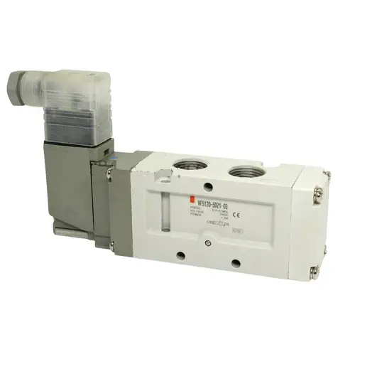 VF5120K-4YOD-03F 5/2-Пневмораспределитель, G3/8″, 220VAC, 1.0 МПа