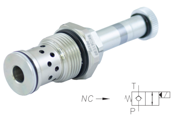 VEP-NC-150-114N-100GAS Клапан 2/2 НЗ , 1″BSPP,  150 л/мин, 300 бар