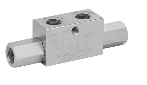 DCG12N – Гидрозамок двусторонний, G 1/2″, 360бар,