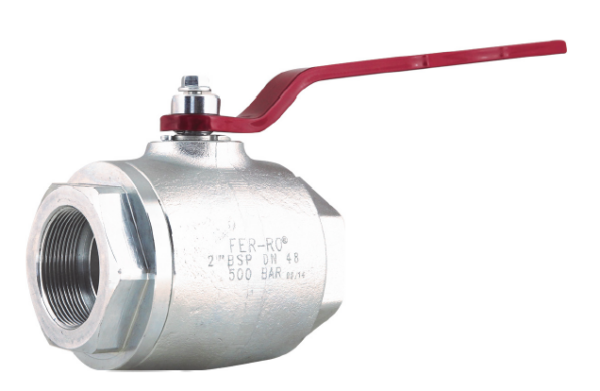 BV2FBG2N – Кран шаровый 2-х ходовой 2″ 500 Bar