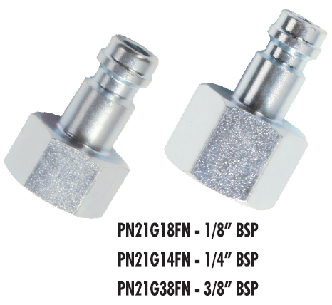 PN21G18FN СОЕДИНИТЕЛЬНЫЙ ШТЕКЕР Т-21 G1/8″ внутр.