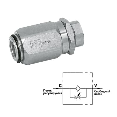 VRF 1/2″ V0560 дроссель