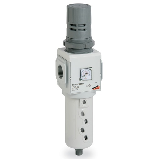 MX2-3/4-FR0004 ФИЛЬТР-РЕГУЛЯТОР 3/4″ 25мкм 10 bar  с манометром