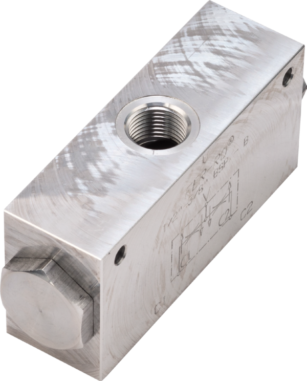 FLDG12SA — Делитель потока, 250бар, 6,5-11 л/мин, вх. 1/2″ — вых. 3/8″