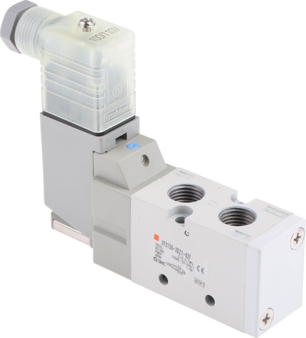 VF3130K-5DZ1-02F 5/2-Пневмораспределитель, G1/4″, 24VDC, 1.0 МПа