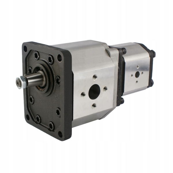 GHPA3-D-66+GHPP1-D-5. – Насос шестеренный с внешним зацеплением, двухсекционный 44см3/об, 250бар + 3