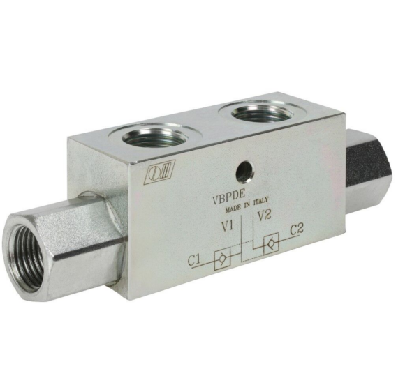 VBPDE 1/2″ L Гидрозамок двусторонний