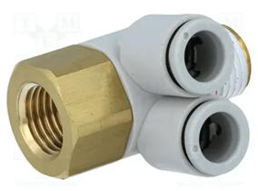 KQ2ZF08-02AS Угловое быстроразъемное соединение