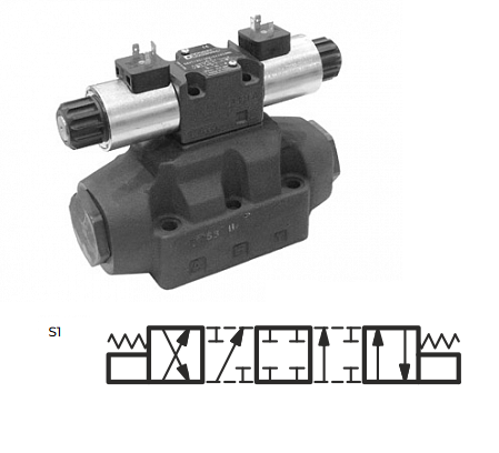 DSP7-S1/20N-II/D24K1/CM – Распределитель гидравлический с пилотным управлением, Элм.-Элм.,=24V, кол