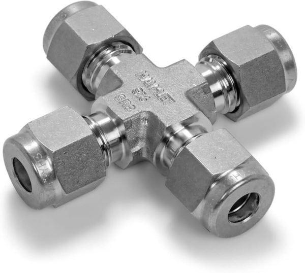SS-KV-L-12-OMD Крестообразное соединение 12L SS316