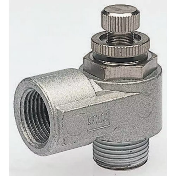 EAS2200-F02-S Дроссель с обратным клапаном, 1/4″