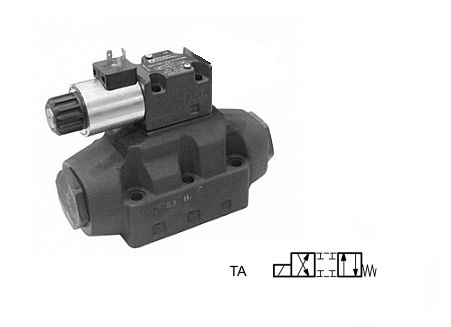DSP7-TA/20N-IE/D24K1/CM — Гидрораспределитель с пилотным управлением, Элм.-Пруж., =24В, ручное дубли